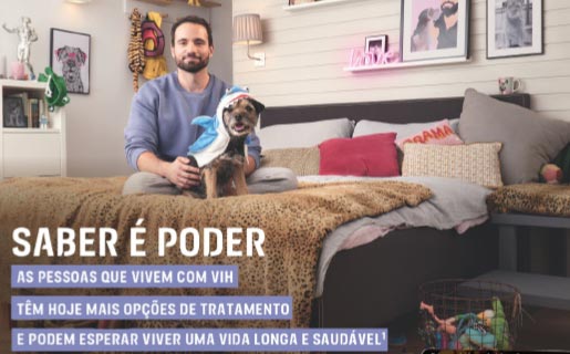 SABER  PODER - As pessoas que vivem com VIH Tm hoje mais opes de tratamento e podem esperar viver uma vida longa e saudvel